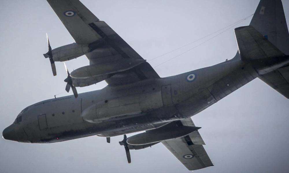 Αναχώρησε από την Ελλάδα το C-130 με ανθρωπιστική βοήθεια για τη Γάζα